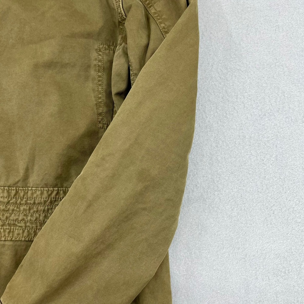 Lucky Brand Womens Small Olive Green Military Field Utility Jacket‎ Cotton - Picture 14 of 15